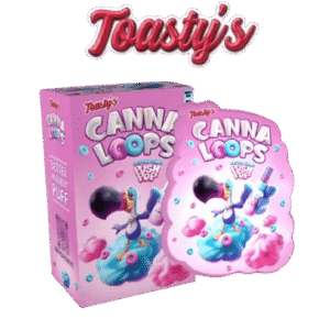 Cotton Candy Push Pop Toastys